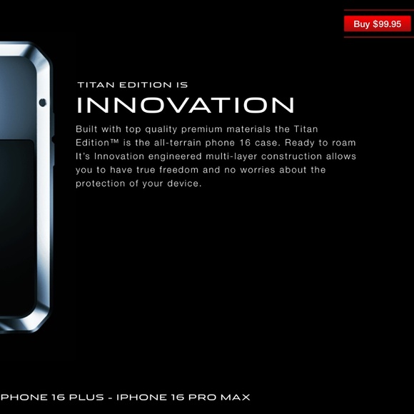 NEW BLACK SUPER HI-QUALITY EXTREME LIMITED EDITION I PHONE 16 PRO MAX COVER - Picture 10 of 16